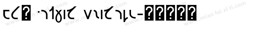 ESL Gothic Unicode字体转换